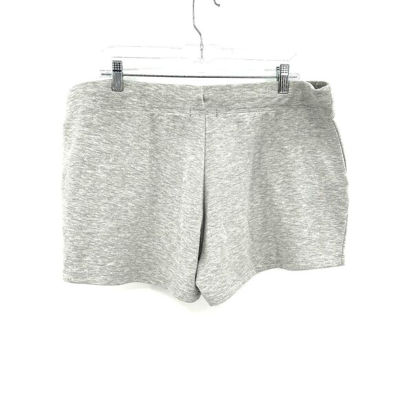 Quince Light Gray High Waist Women Shorts - Picture 5 of 7